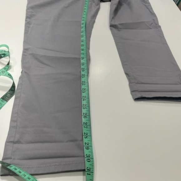 SMART SET Light Gray Cotton Pants Mid-Rise ~ Size 12 with tags - Picture 7 of 15